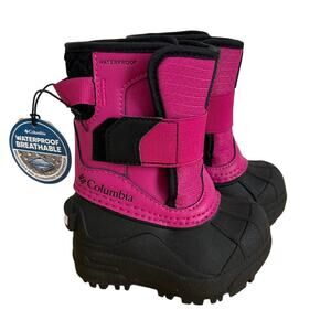 Columbia Toddler Bugaboot Celsius Pink Snow Boots - Size 4